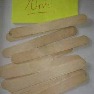 Lot de spatules bois épilation, Comed