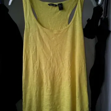 long debardeur jaune, Mango