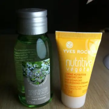 Gel douche et crème hydratante, Yves Rocher
