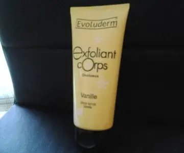 exfoliant vanille, Evoluderm