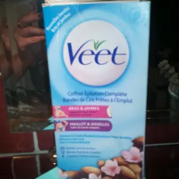 Coffret Epilation Complète / Bande de cire Prête, Veet