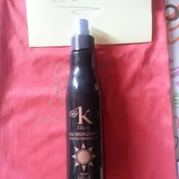 Eau Bronzante, K pour Karité