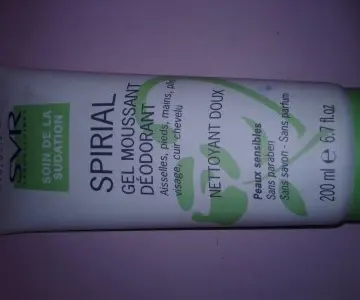 Soin de la sudation moussant, Laboratoire SVR