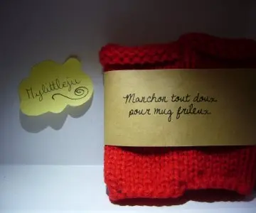 Manchon tout doux pour mug frileux, My Little Box
