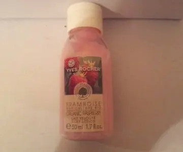 Lait corporel Framboise, Yves Rocher