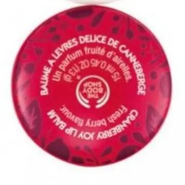 Baume à lèvres délice de canneberge, The Body Shop