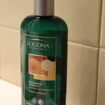 Shampooing volumateur au miel et à la bière, Logona
