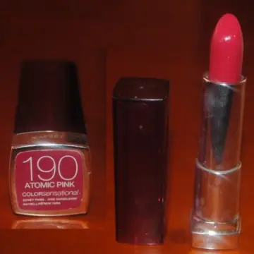 ral color sensational 190 atomic pink, Gemey Maybelline