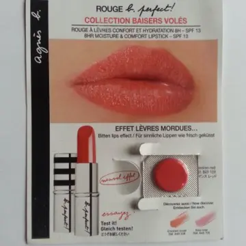 Rouge à lèvres effet lèvres mordues, Agnès b.
