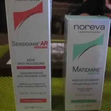 SOIN ANTI ROUGEURS ET MASQUE OXYGENANT, Noreva