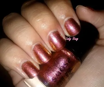 Top coat reflet irisé multicolore, Smoss