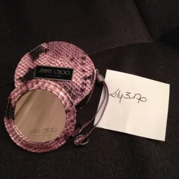 Pochette + miroir, Jimmy Choo