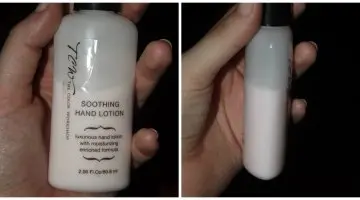 Lotion pour les mains, Inconnue