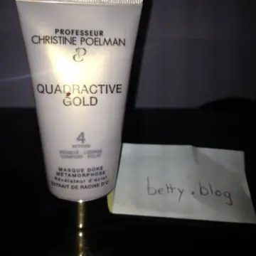 masque doré gold métamorphose révélateur d'éc, Club des créateurs de beauté