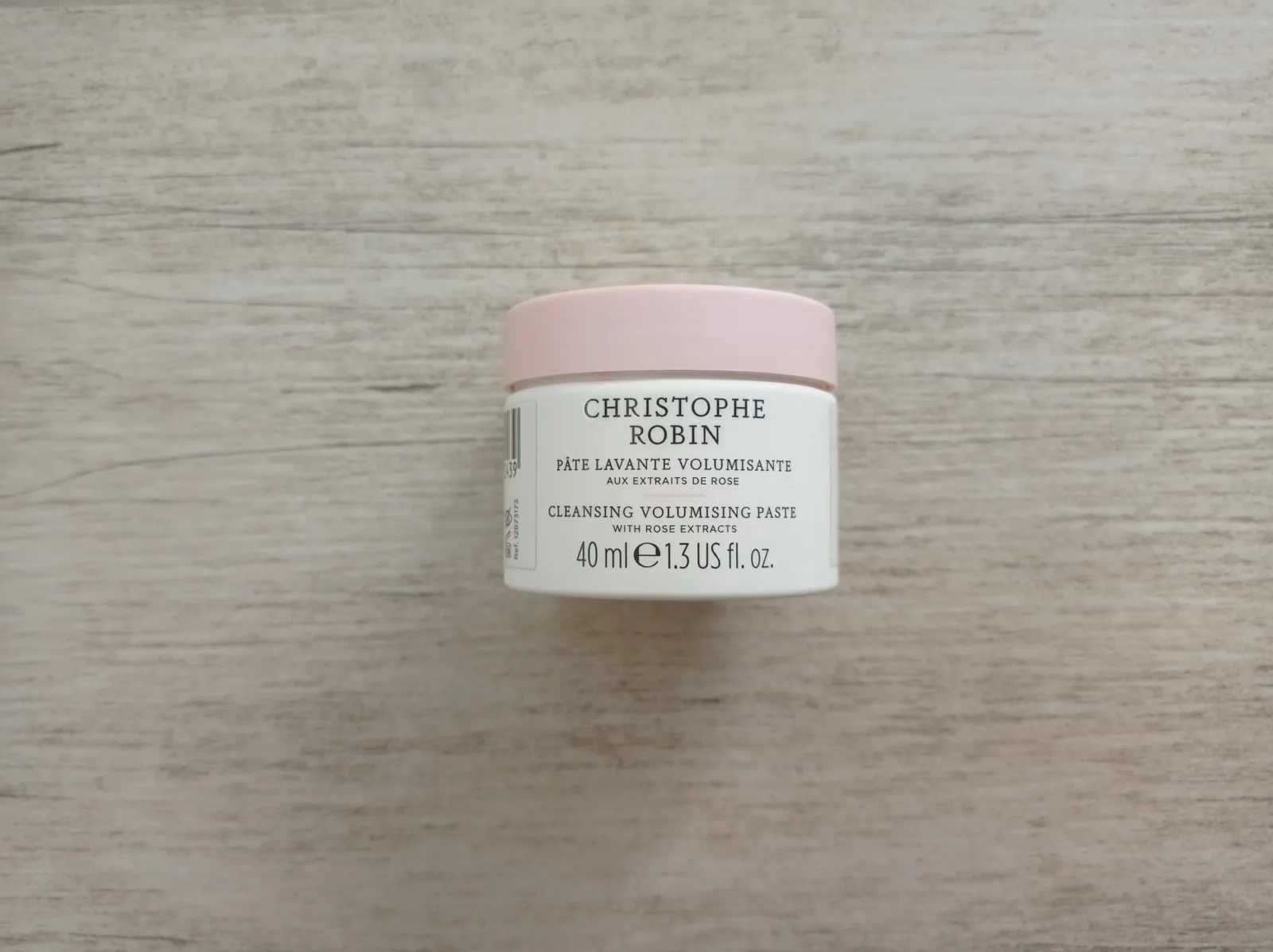 Photo 1 de Pâte lavante volumisante aux extraits de rose