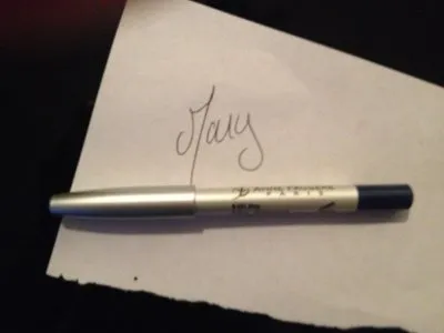 Photo 1 de Crayon bleu