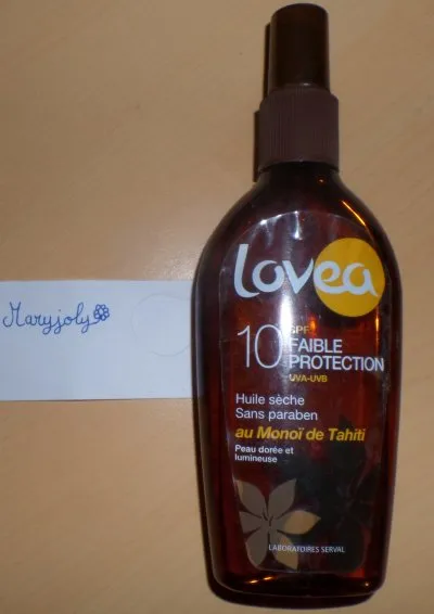 Photo 1 de Monoi huile seche  10SPF