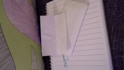 Photo 1 de papier de soie matifiant