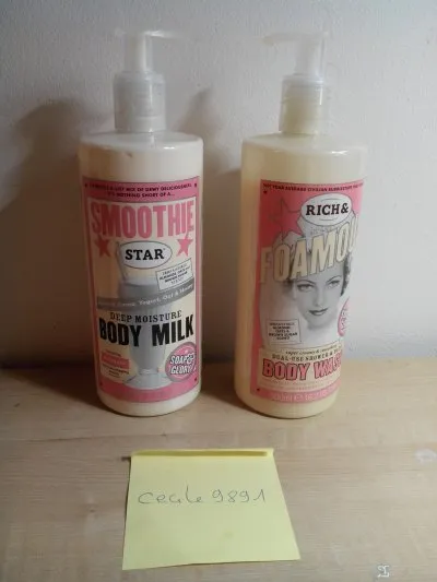 Photo 1 de Lot gel douche rich & foamous + lait corps smoothi