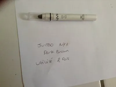Photo 1 de Jumbo NYX couleur dark Brown