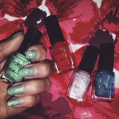 Photo 1 de vernis effet sable