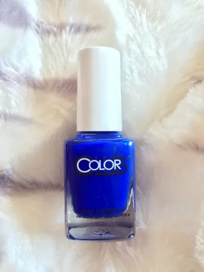 Photo 1 de vernis bleu