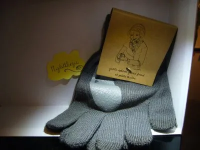 Photo 1 de Gants spécial grand froid et petits textos