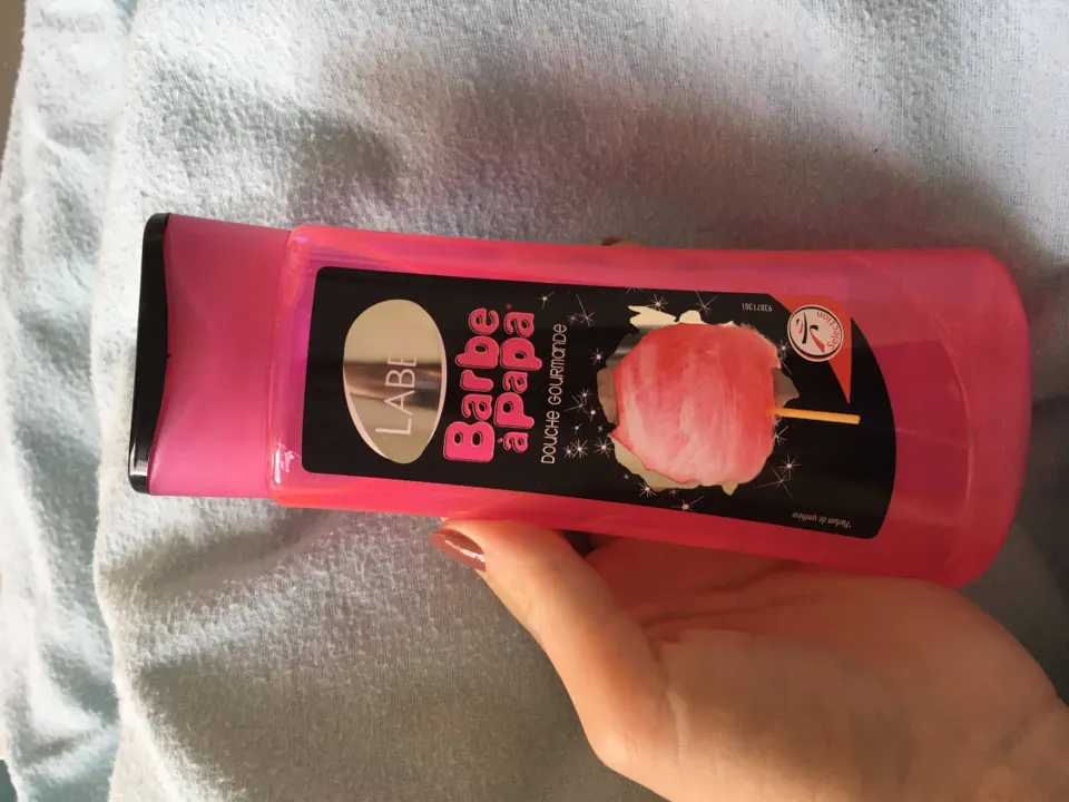 Gel douche barbe à papa, Labell