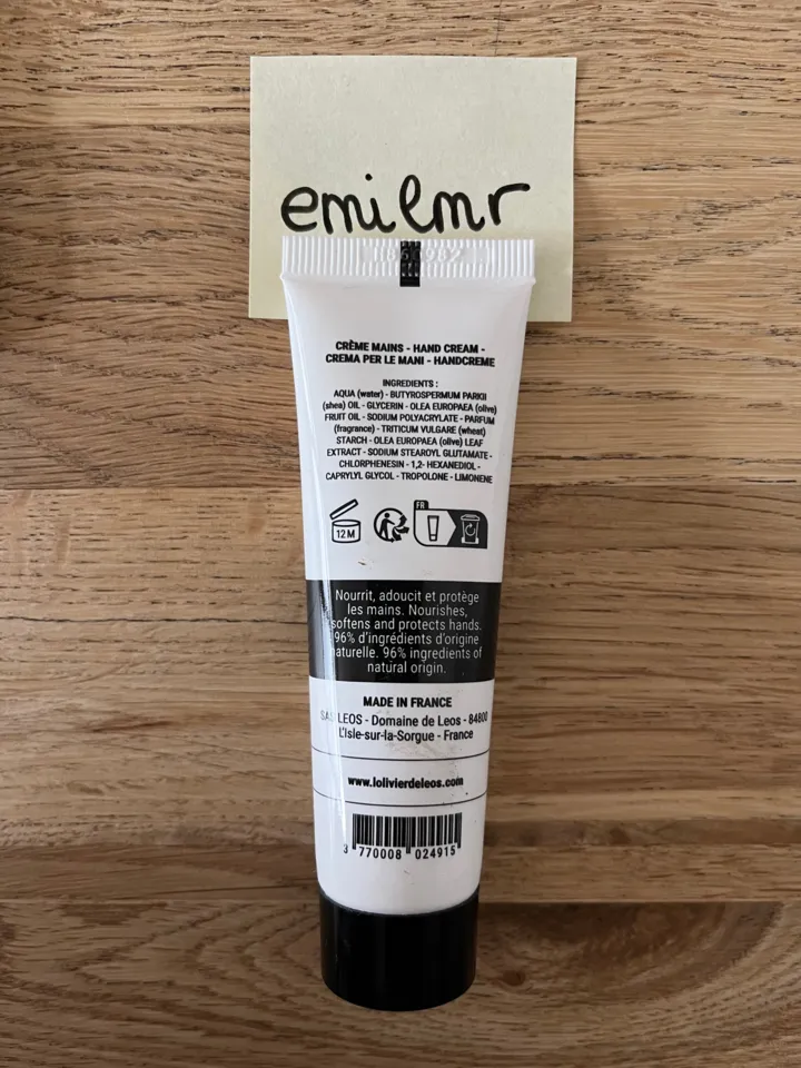 Photo 2 de Lotion veloutée pour les mains