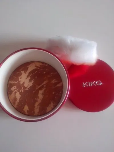 Shimmer powder + Houpette, KIKO