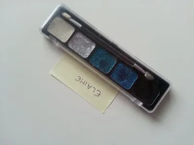 Palette ombres à paupières crème pailletée, Claire's