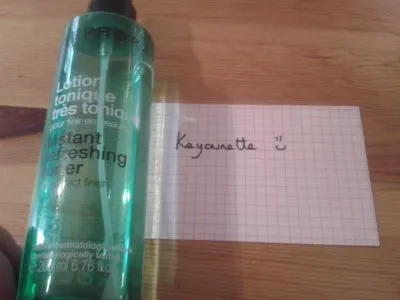 Tonique, Sephora