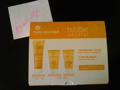 Nutritive végétal, Yves Rocher