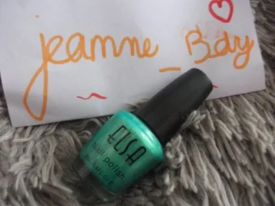 Vernis Vert avec des reflets, Elsa