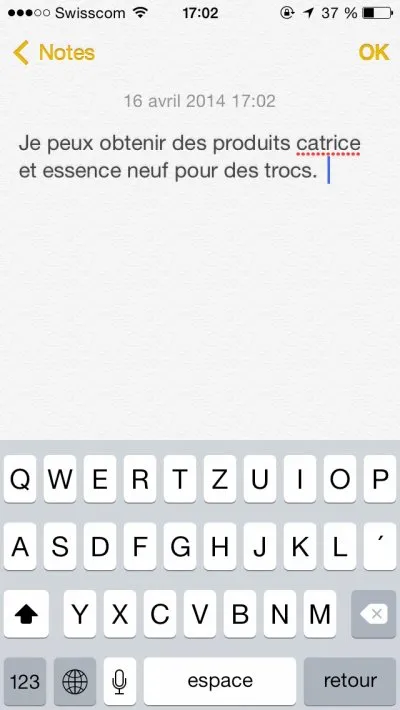 Catrice et essence, Inconnue