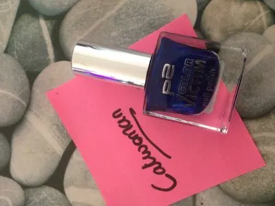 Vernis bleu électrique P2, p2 Cosmetics