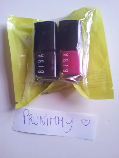 Lot de 2 vernis BIBA, Biba