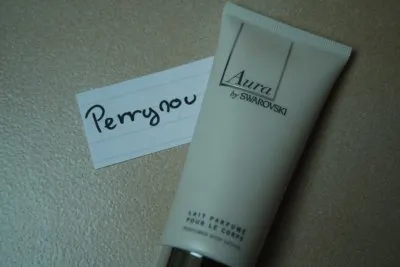 Aura, lait parfumé corps, Swarovski