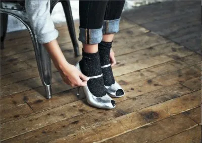 Chaussettes PAS CHASSE, Gambettes Box