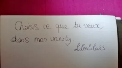 choisis ce que tu veux, Inconnue
