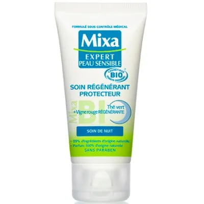 Soin de nuit Régénérant Protecteur, Mixa