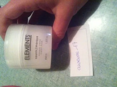 masque nourrissant, Elements
