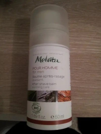 Baume après rasage, Melvita