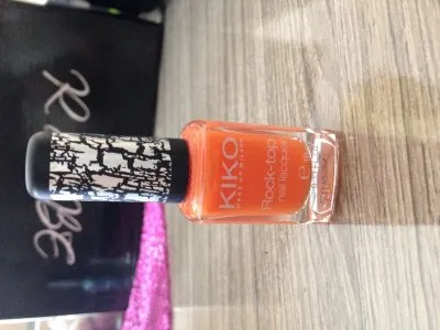 Vernis KIKO Orange craquelé, KIKO