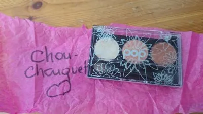Palette eye shadow trio Peach parfait, Pop Beauty