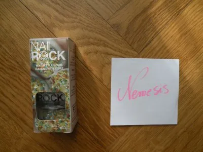 vernis 'peach shell', Nails Rock