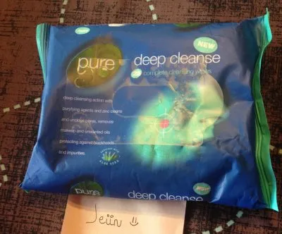 Lingettes démaquillantes, PURE