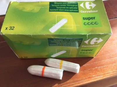 Tampons "super", Carrefour