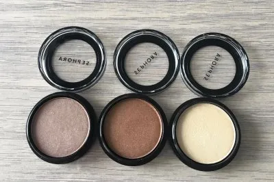 Trio de fards à paupières, Sephora