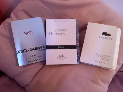 Echantillons de parfum Homme, Lacoste